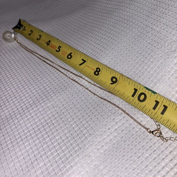 Urban Outfitters Gold Tone Dainty Necklace Seashell NWT - Picture 7 of 7